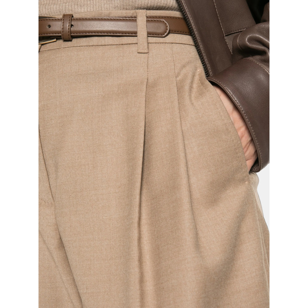 Max Mara Studio Neutrals Trousers - Palazzo Pants Women MAX MARA STUDIO