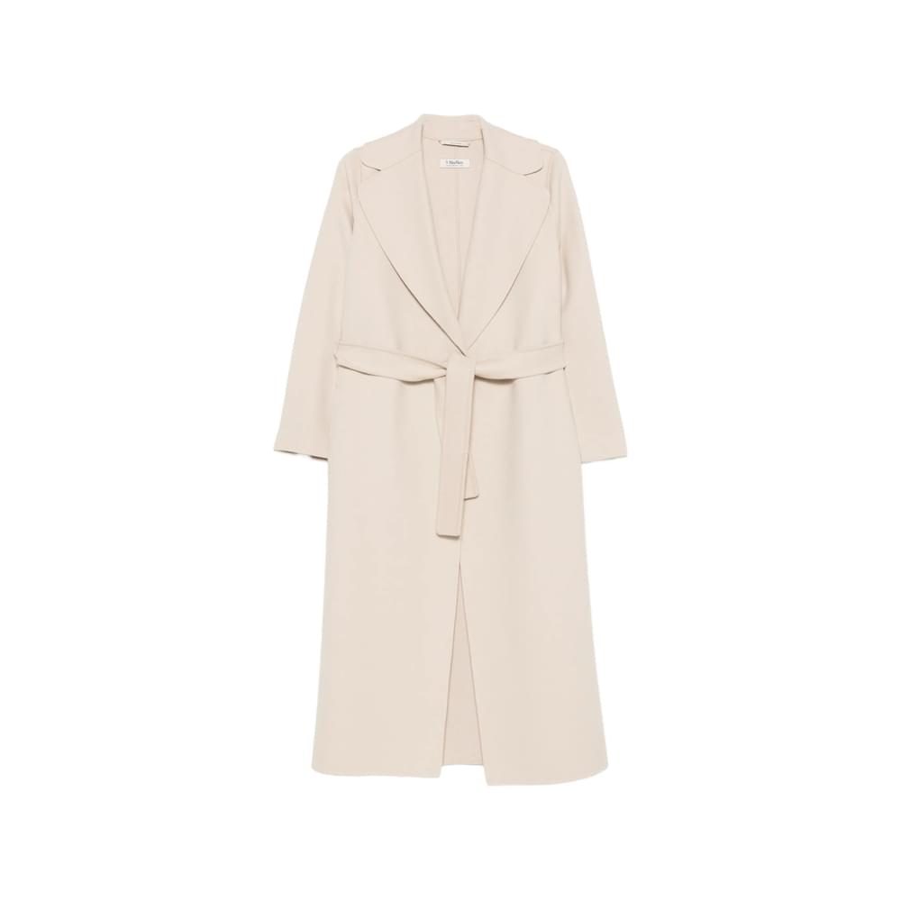 'S Max Mara Neutrals Coats - Single Breasted Coats Women S MAX MARA
