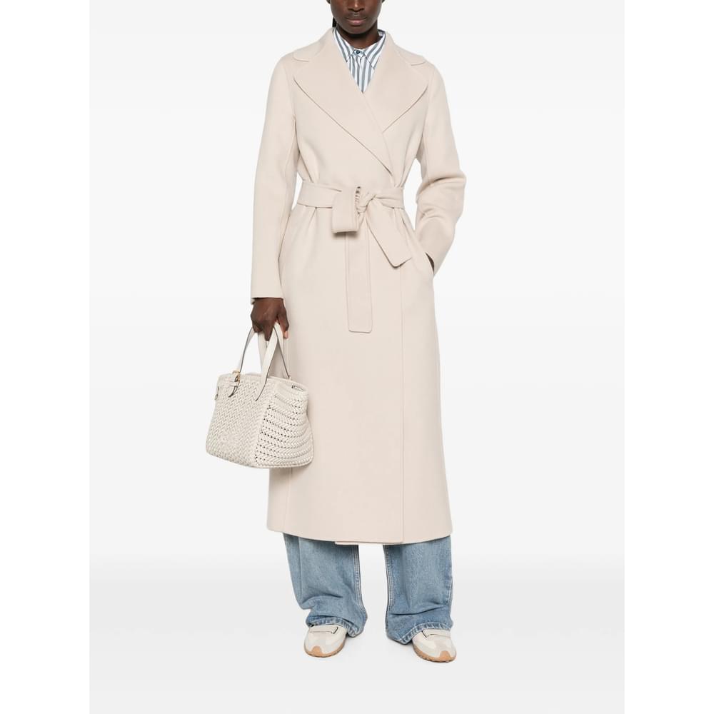 'S Max Mara Neutrals Coats - Single Breasted Coats Women S MAX MARA