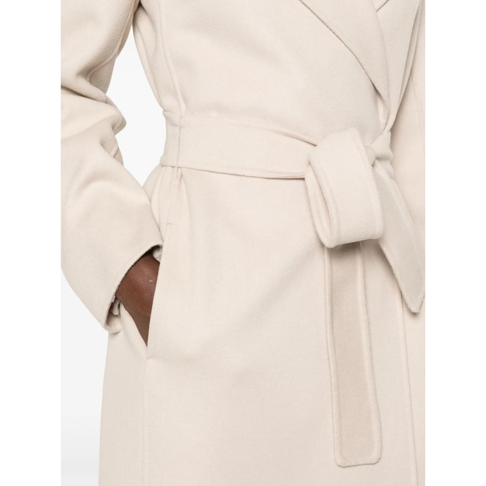 'S Max Mara Neutrals Coats - Single Breasted Coats Women S MAX MARA