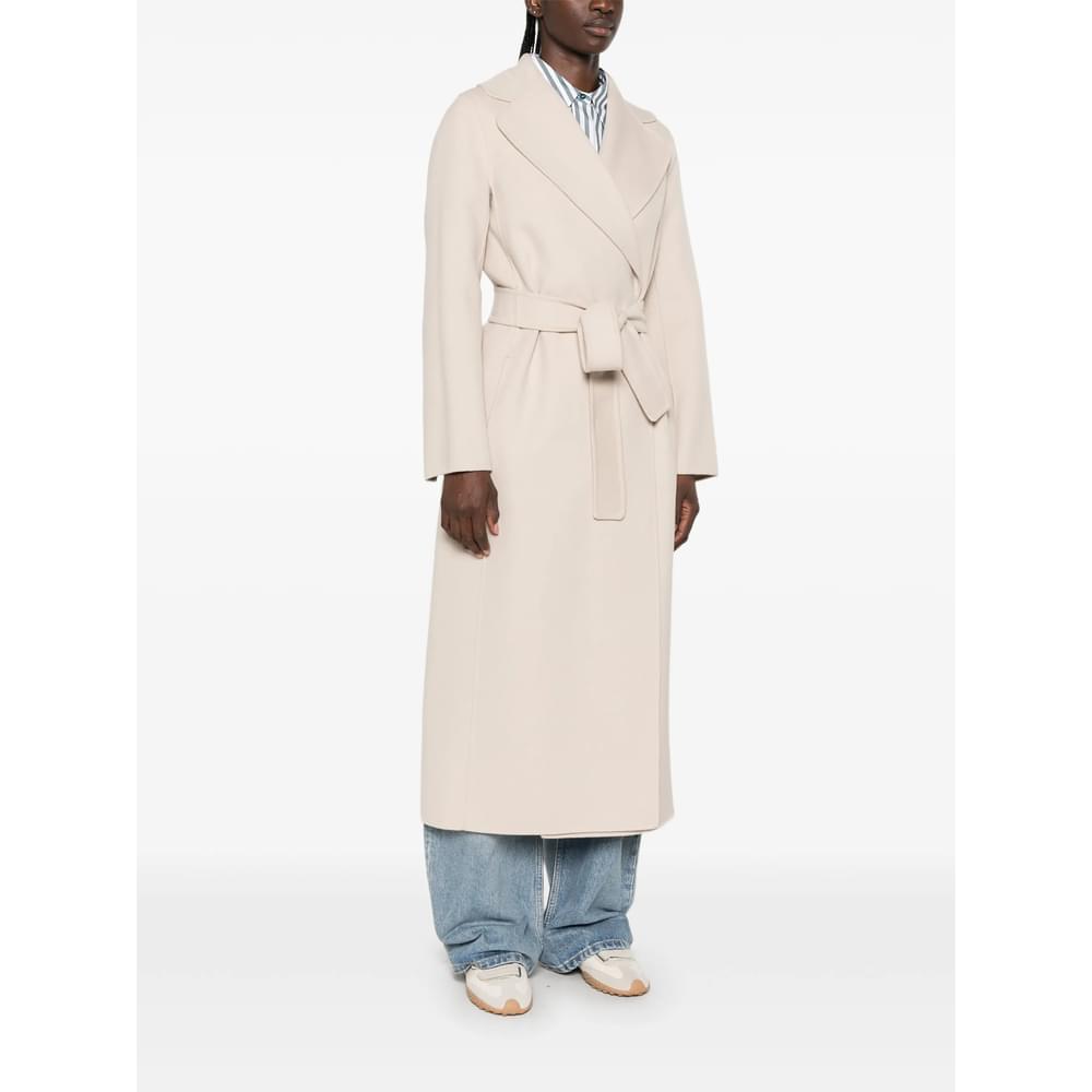 'S Max Mara Neutrals Coats - Single Breasted Coats Women S MAX MARA