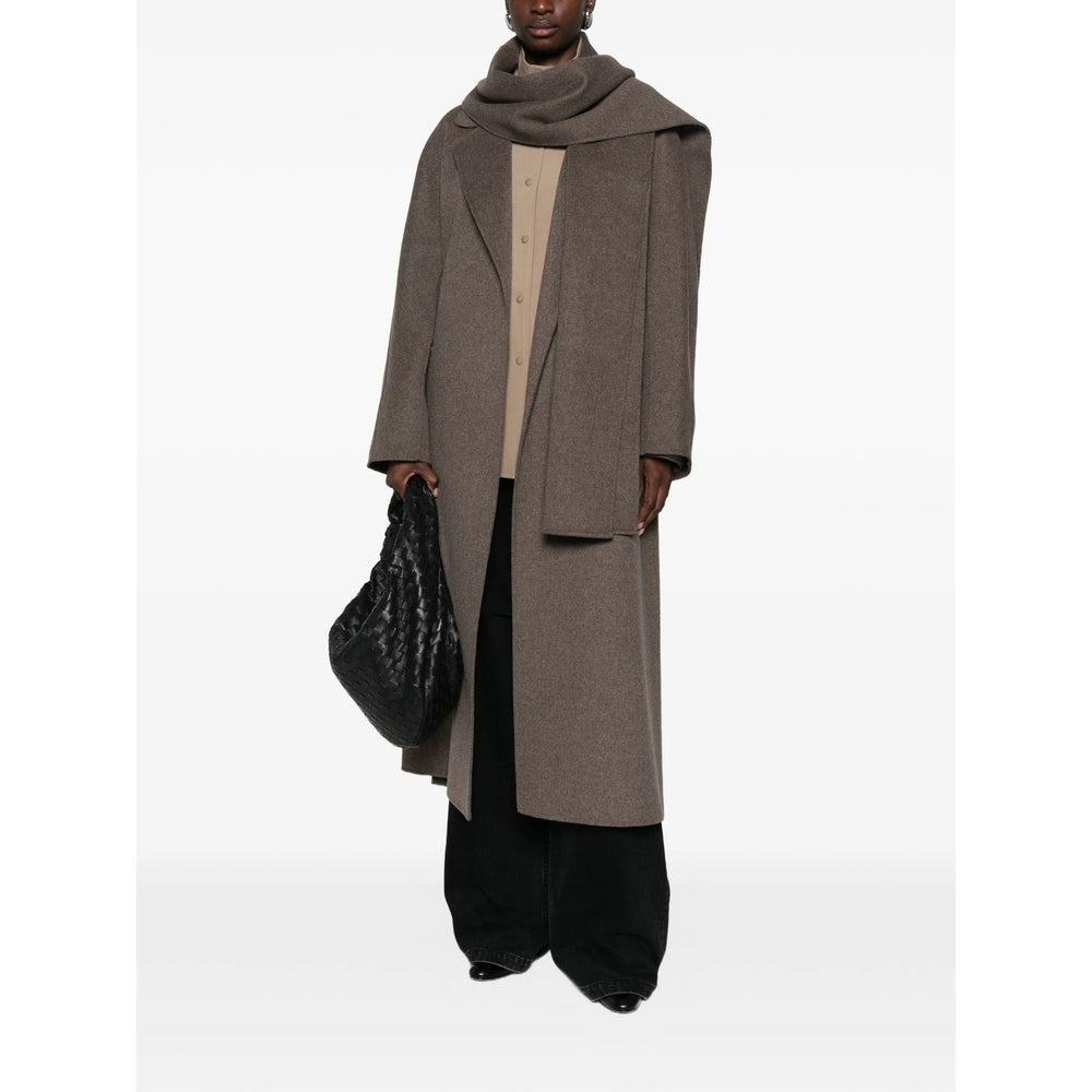 'S Max Mara Brown Coats - Single Breasted Coats Women S MAX MARA