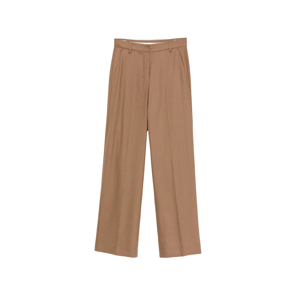 'S Max Mara Neutrals Trousers - Straight Trousers Women S MAX MARA