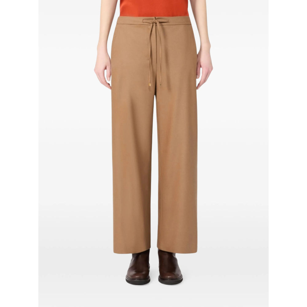 'S Max Mara Brown Trousers - Straight Trousers Women S MAX MARA