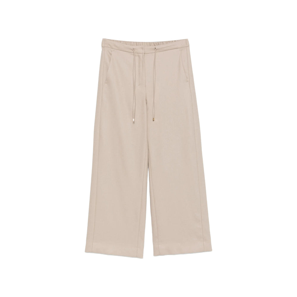 'S Max Mara Neutrals Trousers - Straight Trousers Women