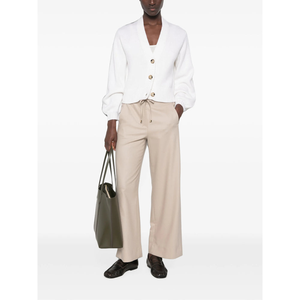 'S Max Mara Neutrals Trousers - Straight Trousers Women