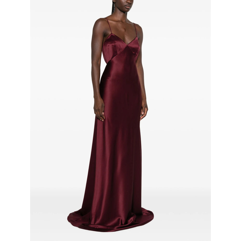 Max Mara Pianoforte Red Dresses - Evening Dresses Women MAX MARA