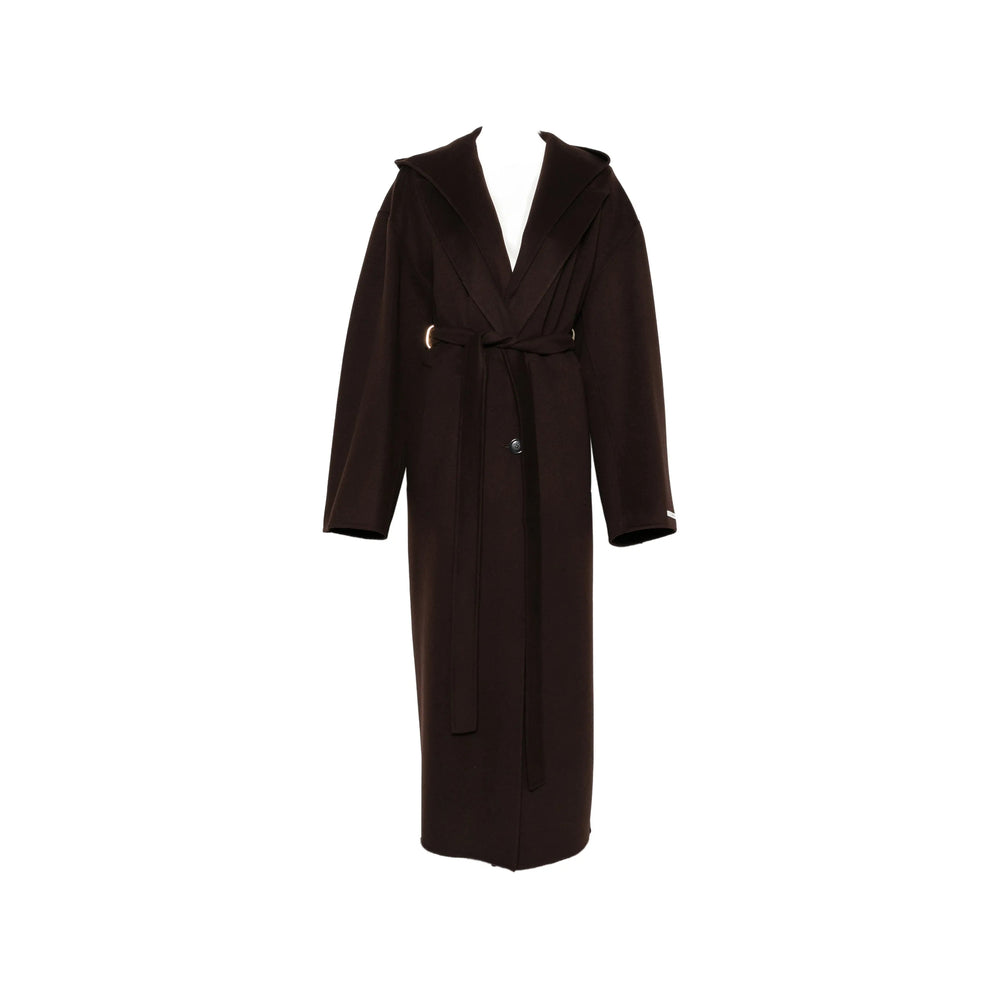 Sportmax Brown Coats - Oversized Coats Women SPORTMAX
