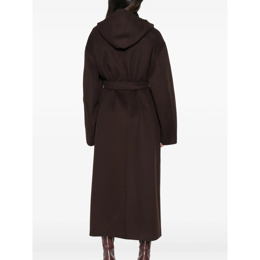 Sportmax Brown Coats - Oversized Coats Women SPORTMAX