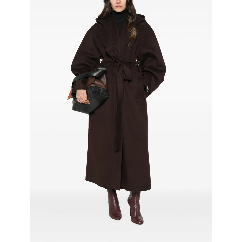 Sportmax Brown Coats - Oversized Coats Women SPORTMAX
