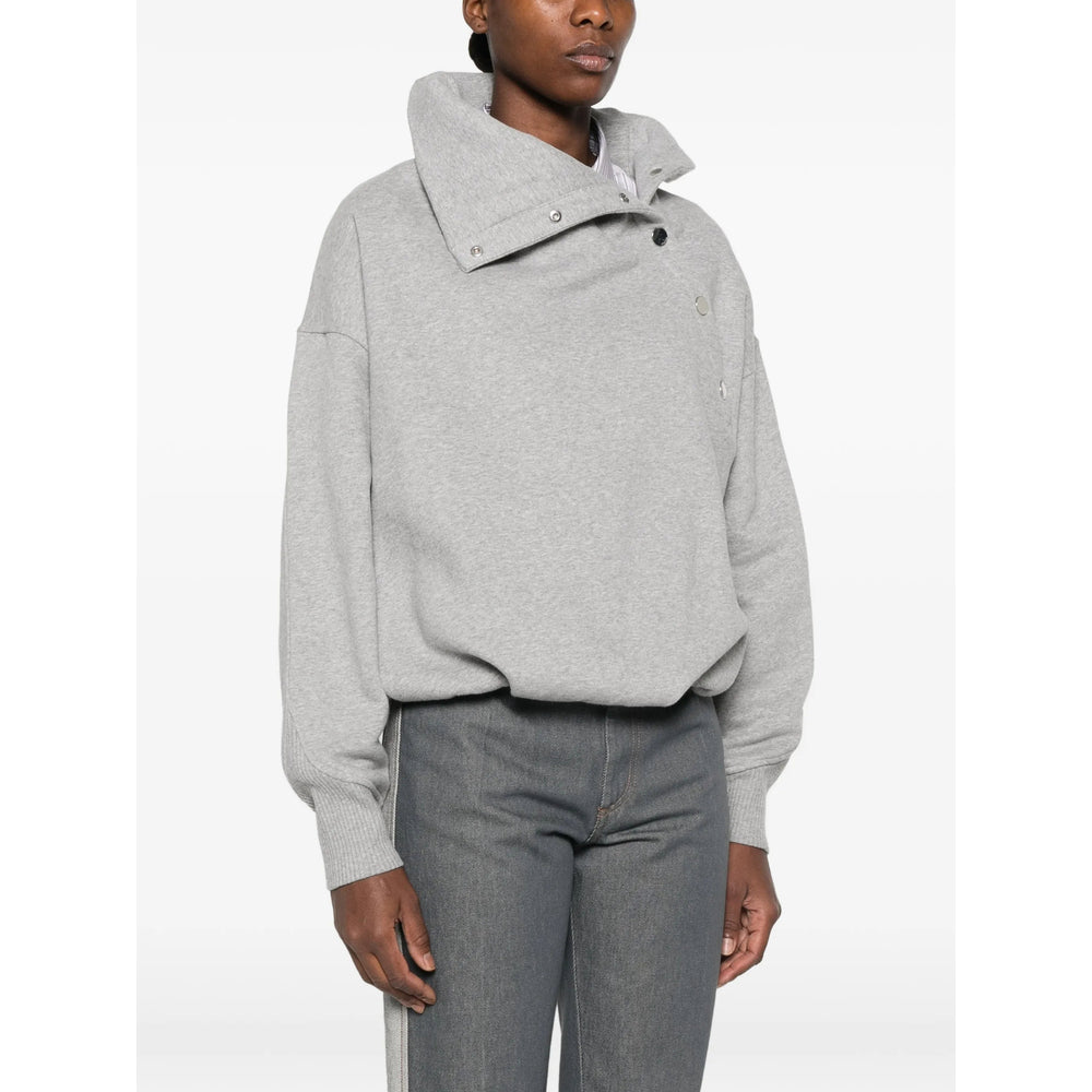Sportmax Grey Tops - Sweatshirts Women SPORTMAX