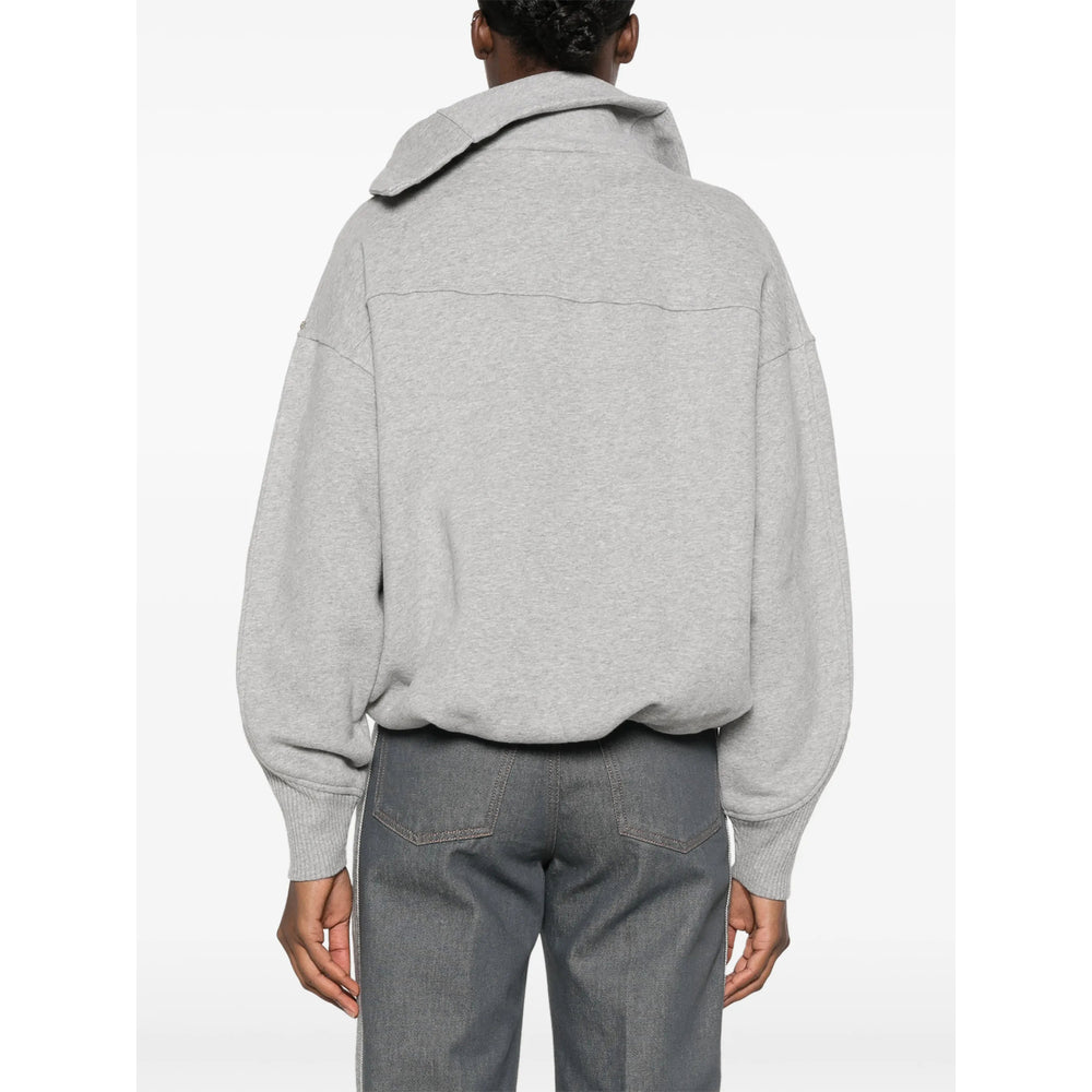 Sportmax Grey Tops - Sweatshirts Women SPORTMAX
