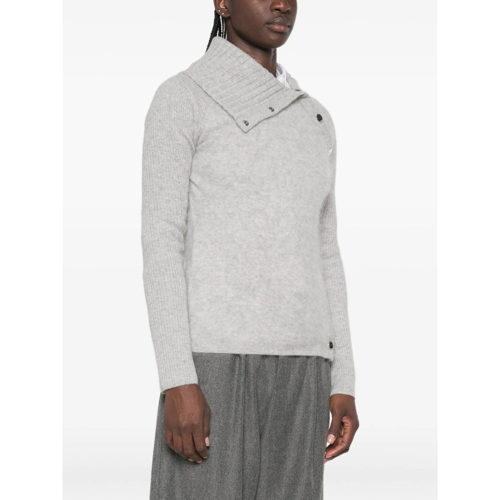 Sportmax Grey Knitwear - Cardigans Women SPORTMAX