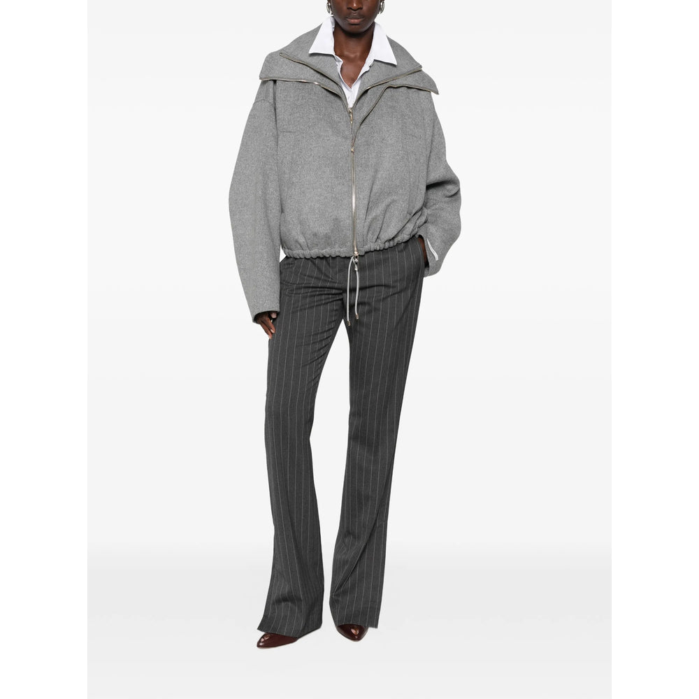 Sportmax Grey Jackets - Oversized Jackets Women SPORTMAX