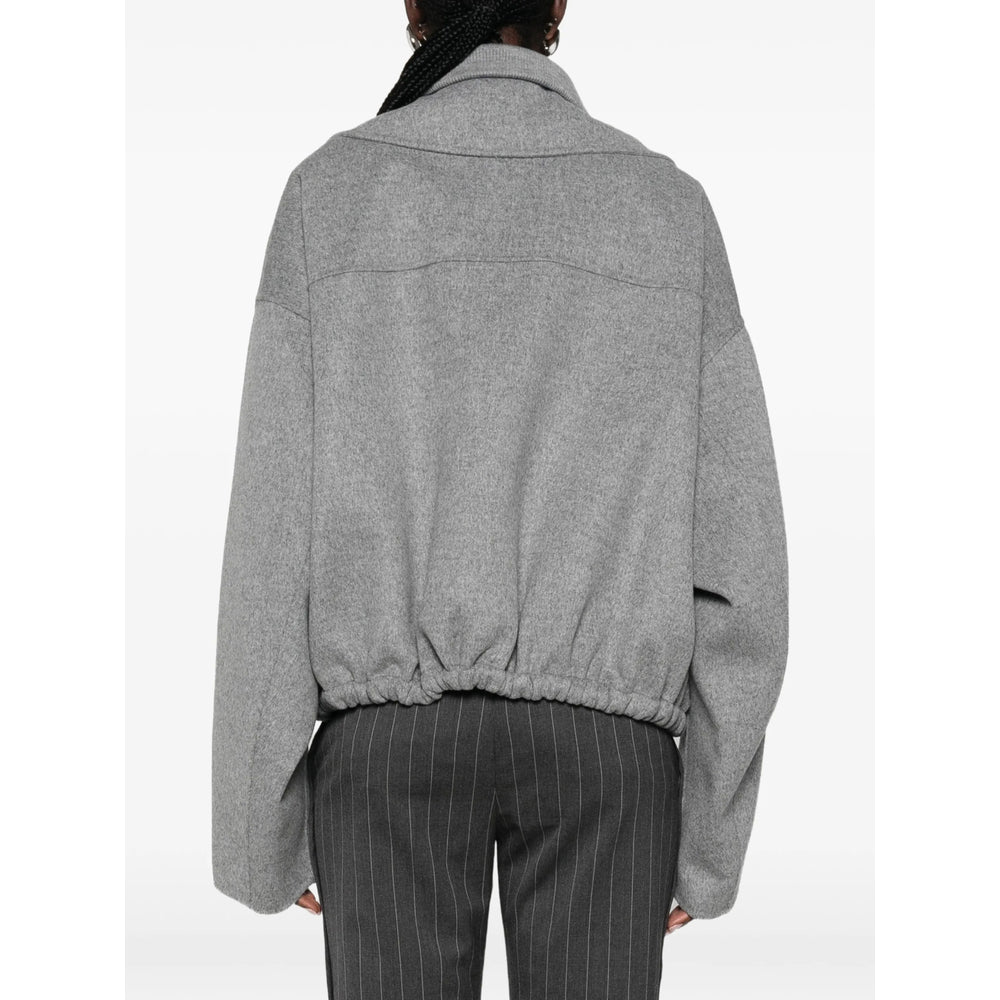 Sportmax Grey Jackets - Oversized Jackets Women SPORTMAX