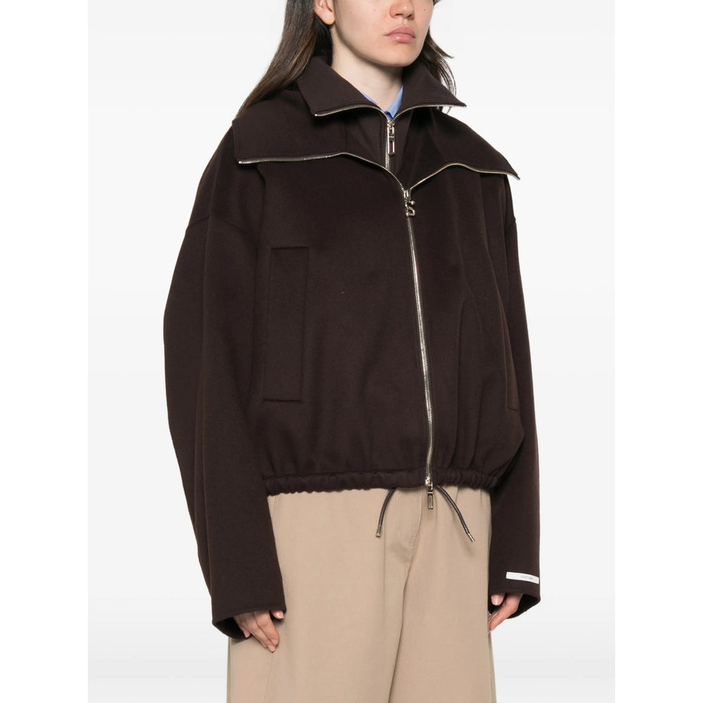 Sportmax Brown Jackets Women SPORTMAX