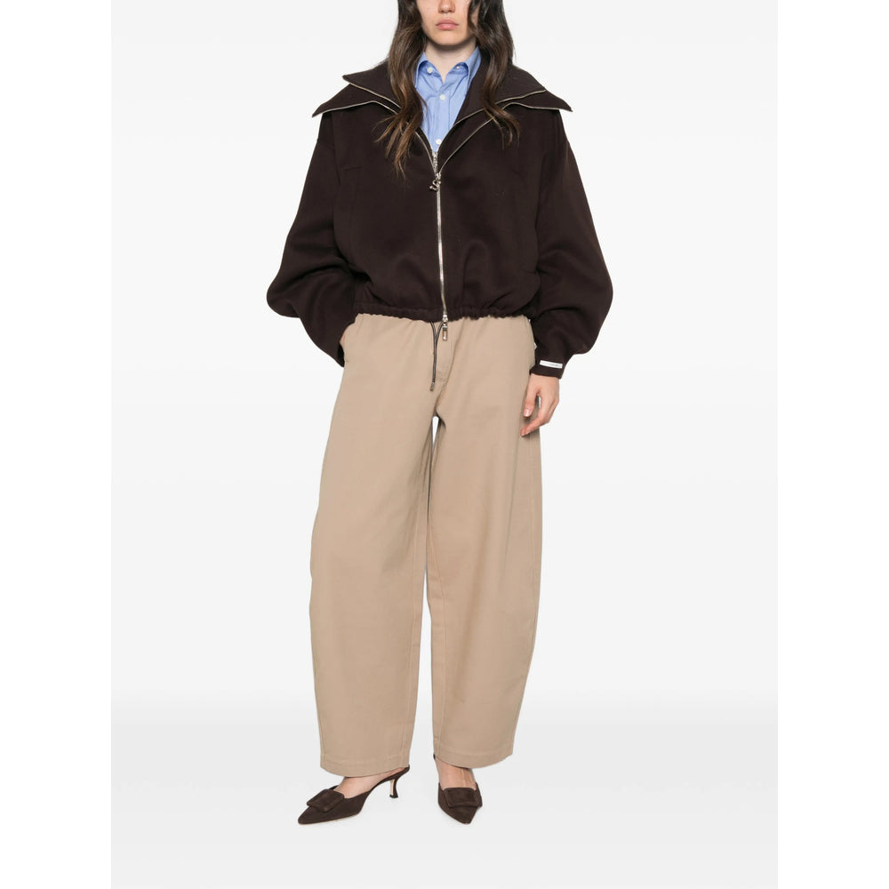 Sportmax Brown Jackets Women SPORTMAX