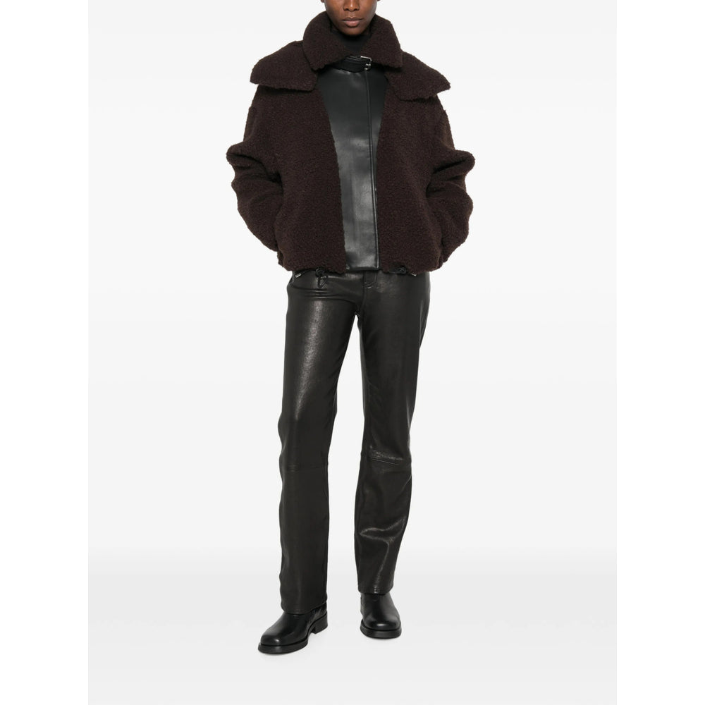 Sportmax Brown Jackets - Faux Fur & Shearling Jackets Women