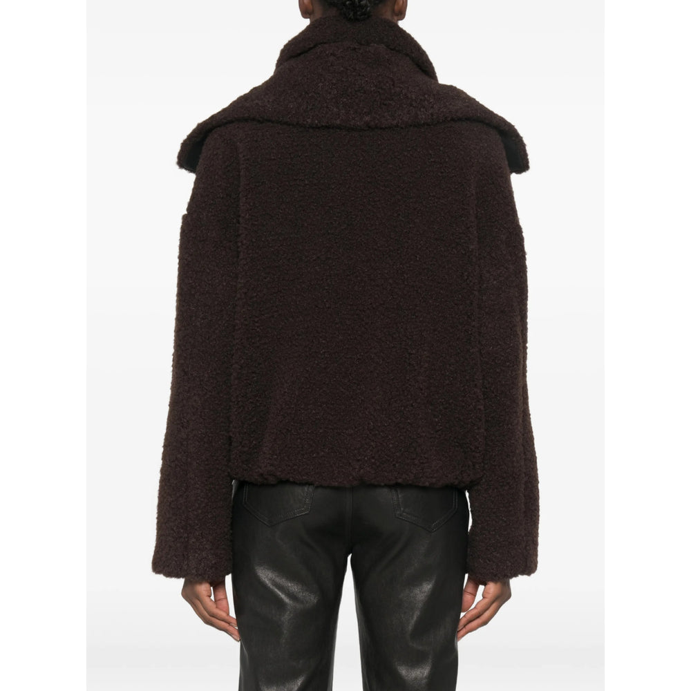 Sportmax Brown Jackets - Faux Fur & Shearling Jackets Women
