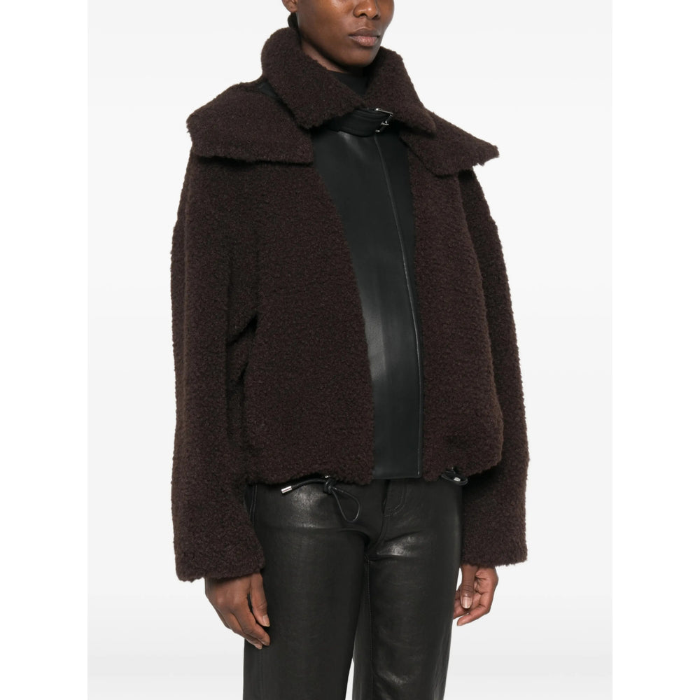 Sportmax Brown Jackets - Faux Fur & Shearling Jackets Women