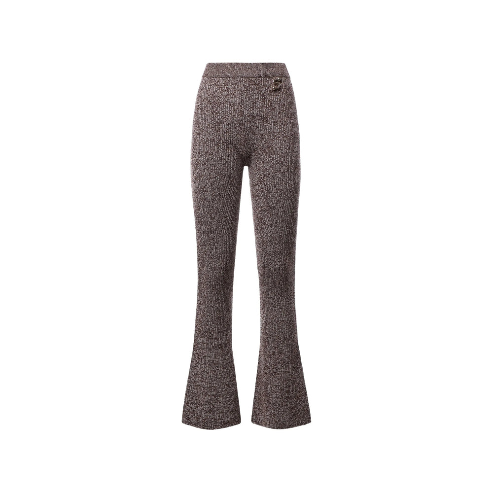 Sportmax Brown Trousers - Flared Trousers Women SPORTMAX