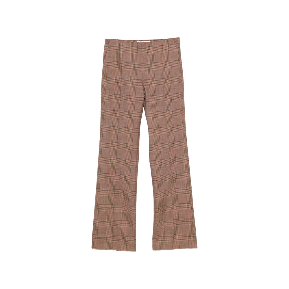 Max Mara Brown Trousers - Straight Trousers Women MAX MARA