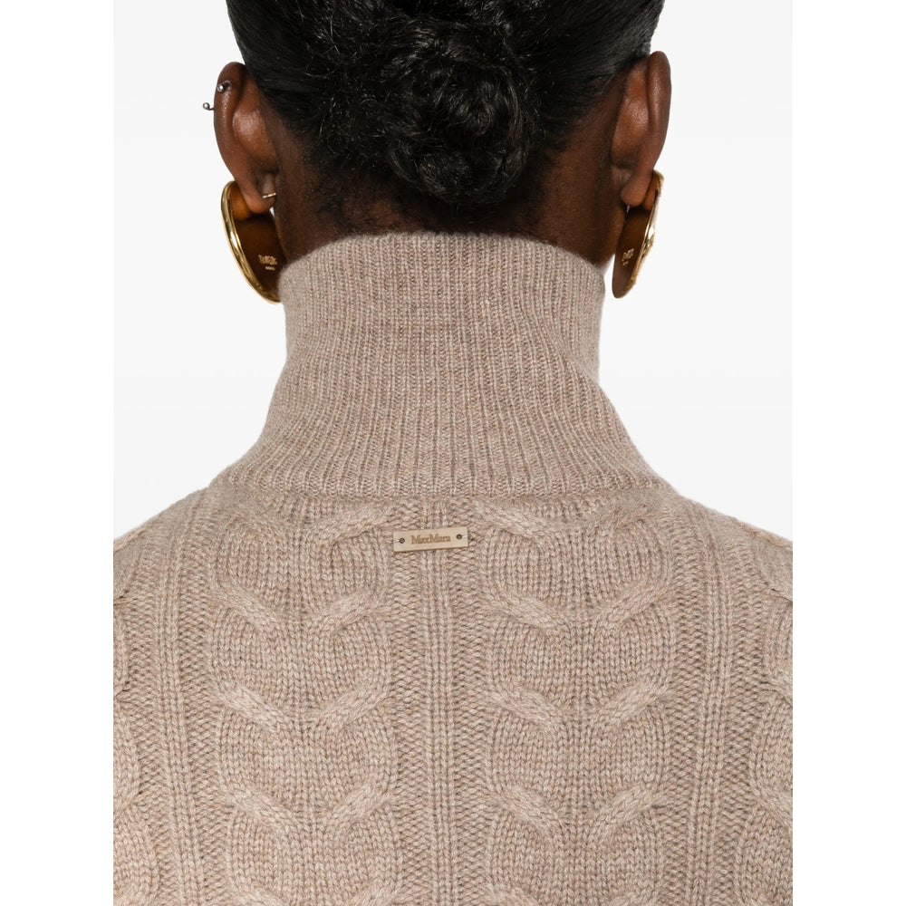 Max Mara Brown Knitwear - Jumpers Women MAX MARA