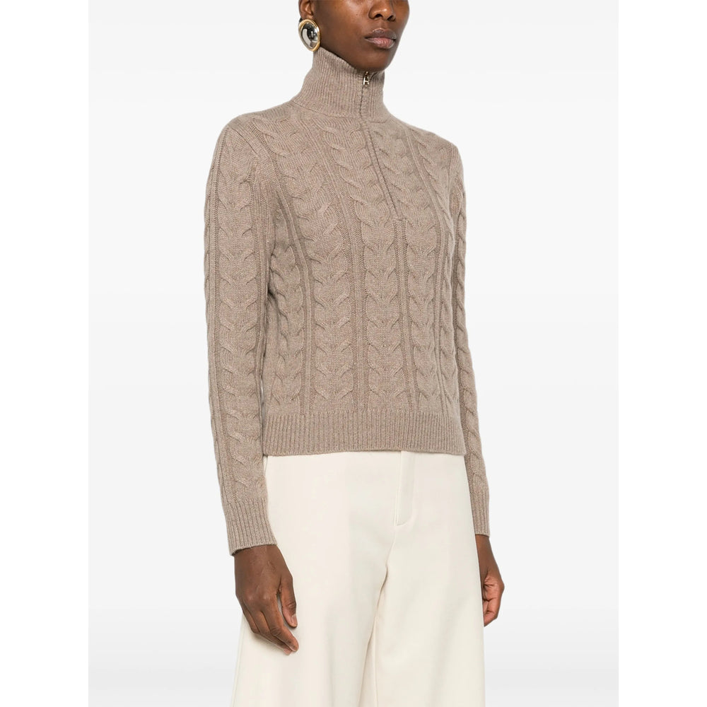 Max Mara Brown Knitwear - Jumpers Women MAX MARA