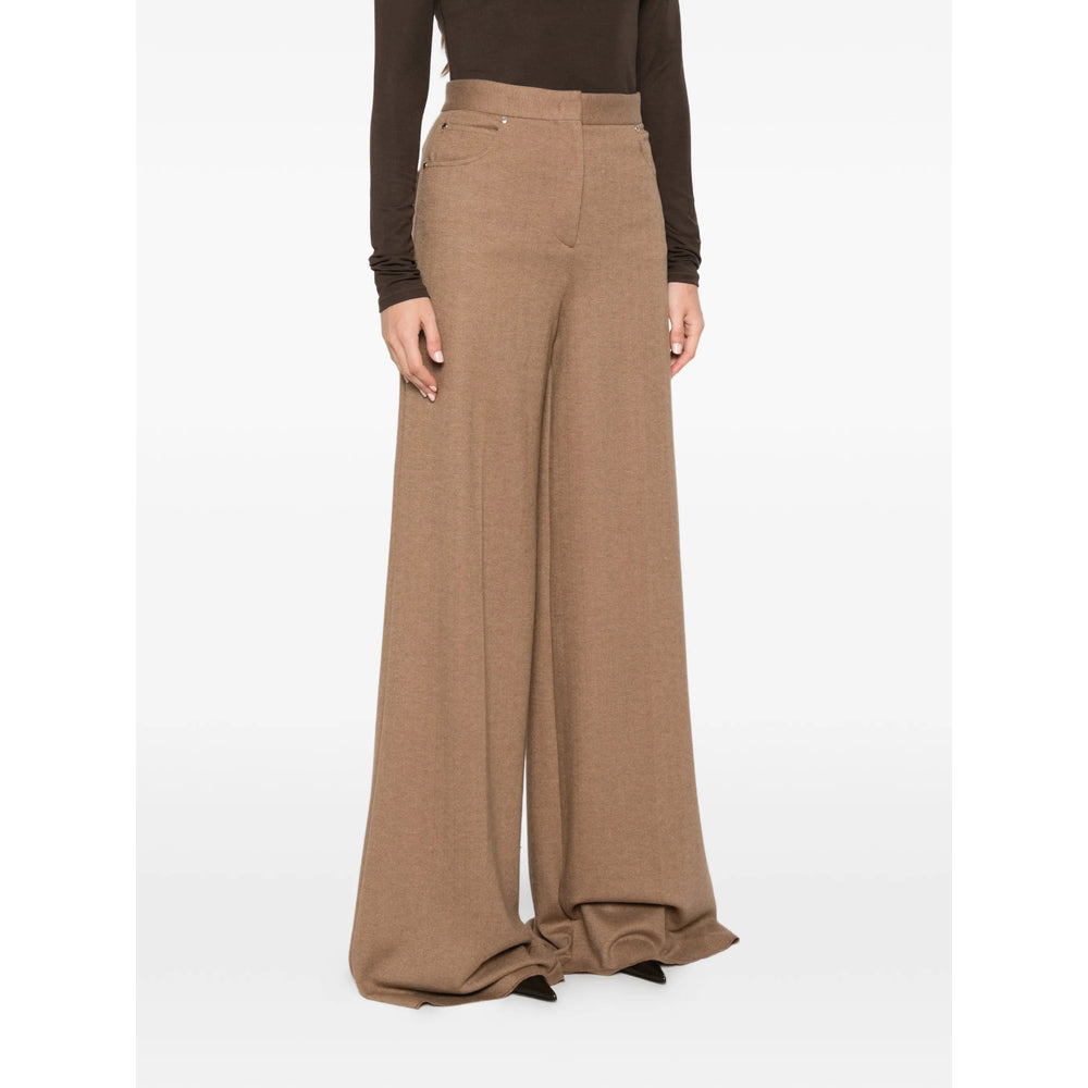 Max Mara Brown Trousers - Palazzo Pants Women MAX MARA