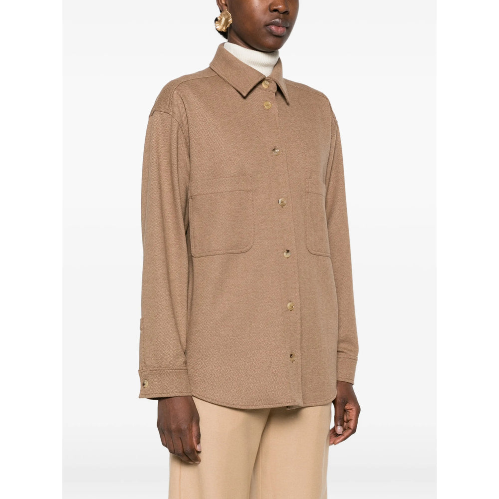 Max Mara Brown Jackets - Oversized Jackets Women MAX MARA