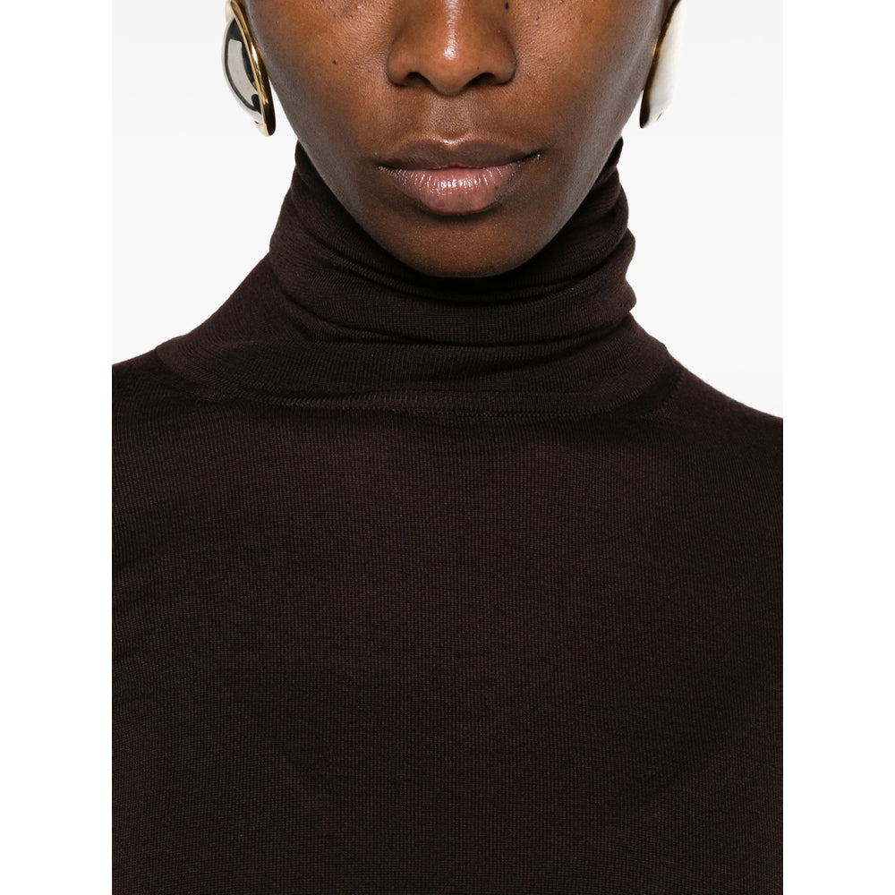 Max Mara Brown Knitwear - Jumpers Women MAX MARA