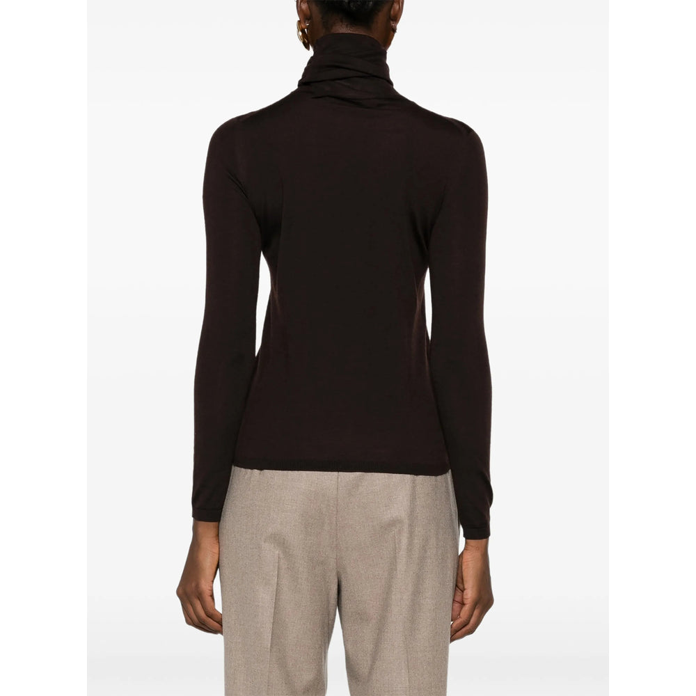 Max Mara Brown Knitwear - Jumpers Women MAX MARA