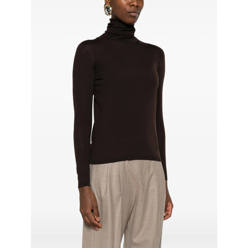 Max Mara Brown Knitwear - Jumpers Women MAX MARA