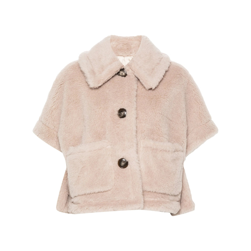 Max Mara Neutrals Coats - Capes Women MAX MARA