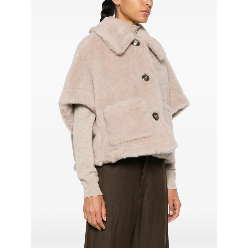 Max Mara Neutrals Coats - Capes Women MAX MARA