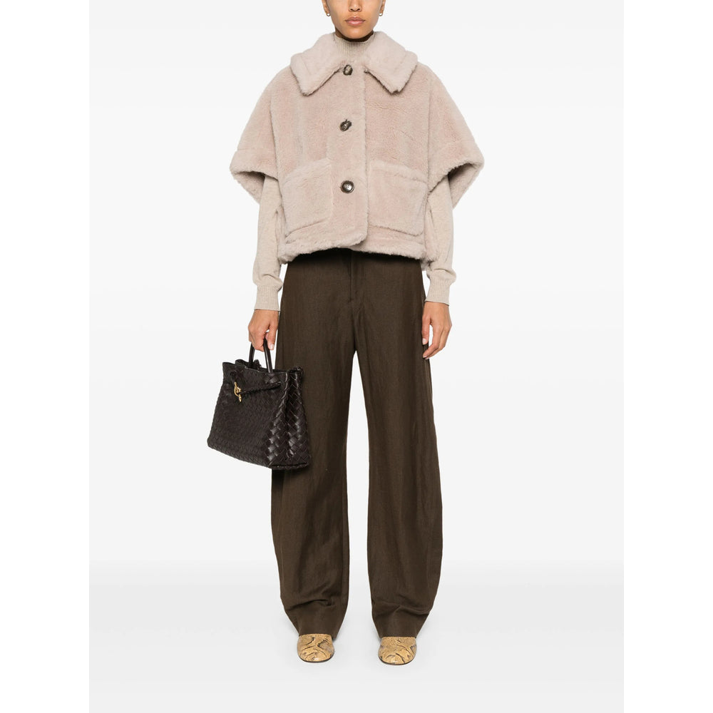 Max Mara Neutrals Coats - Capes Women MAX MARA
