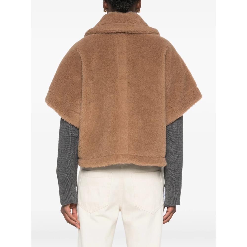 Max Mara Neutrals Jackets - Capes & Ponchos Women MAX MARA