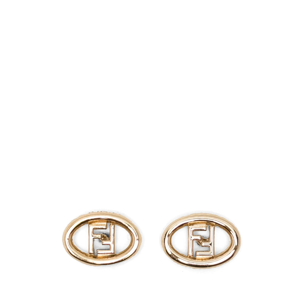 Fendi Gold Earrings Women FENDI