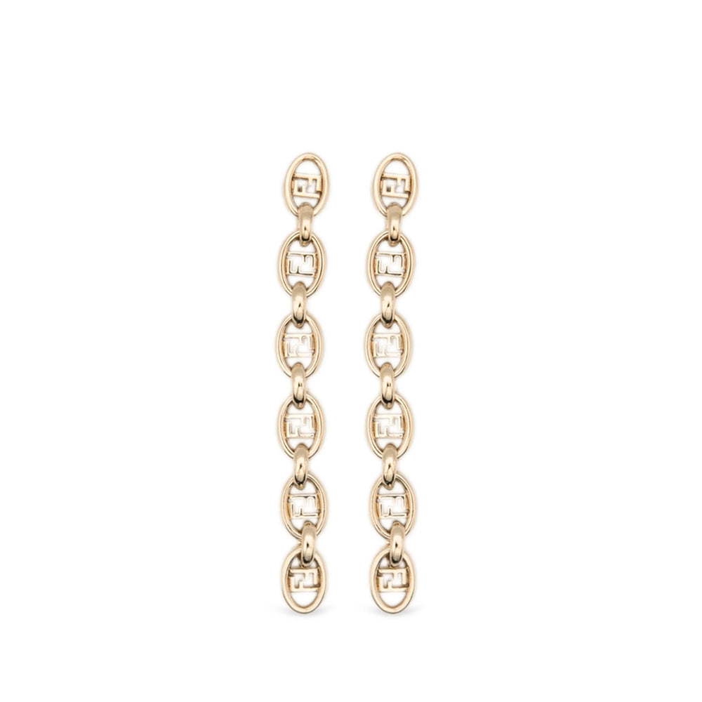 Fendi Gold Earrings Women FENDI