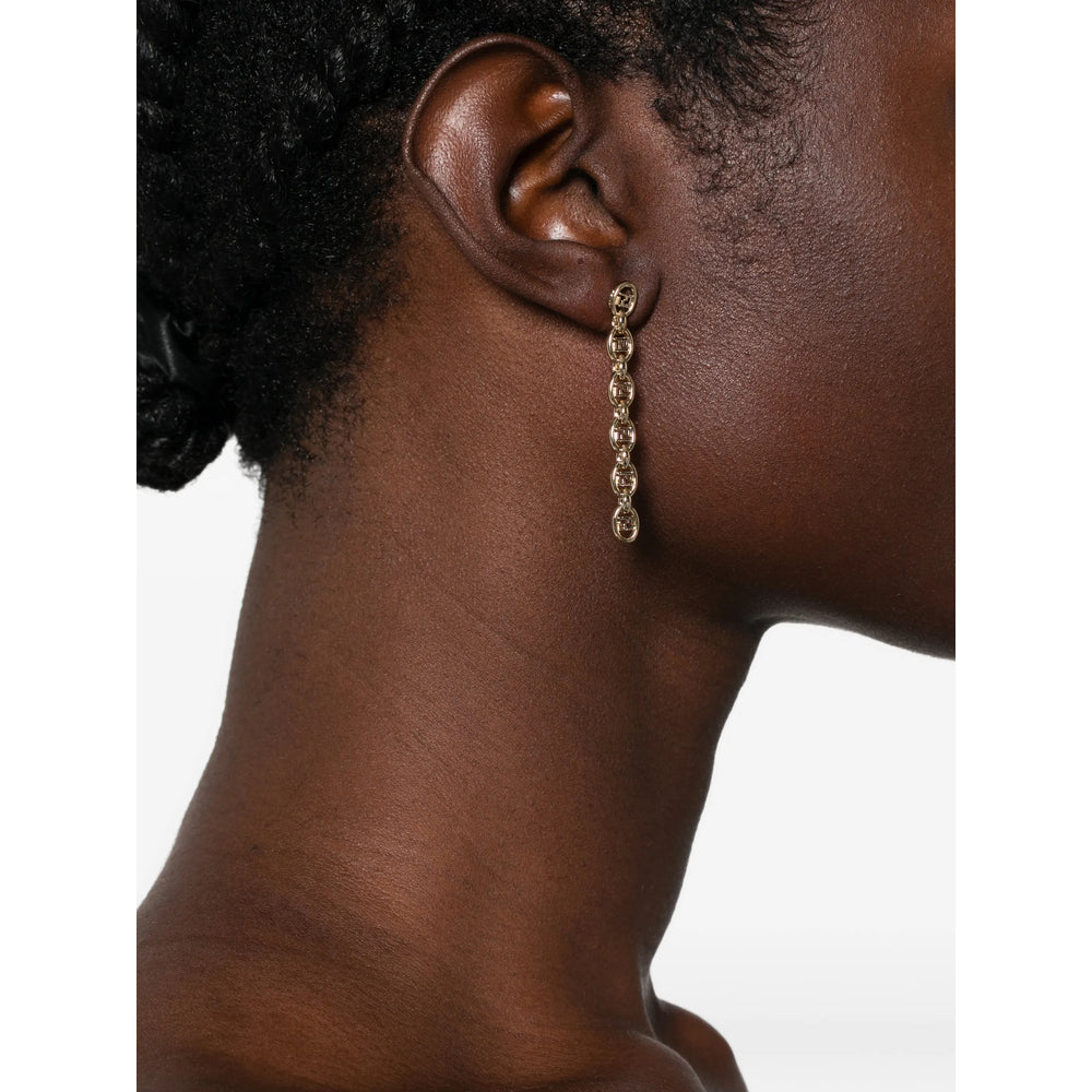 Fendi Gold Earrings Women FENDI