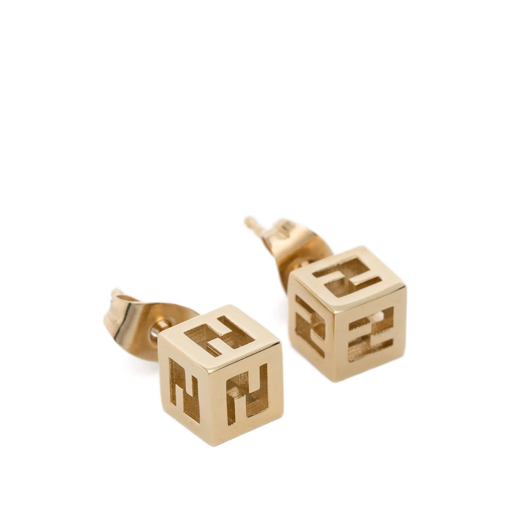 Fendi Gold Earrings Women FENDI