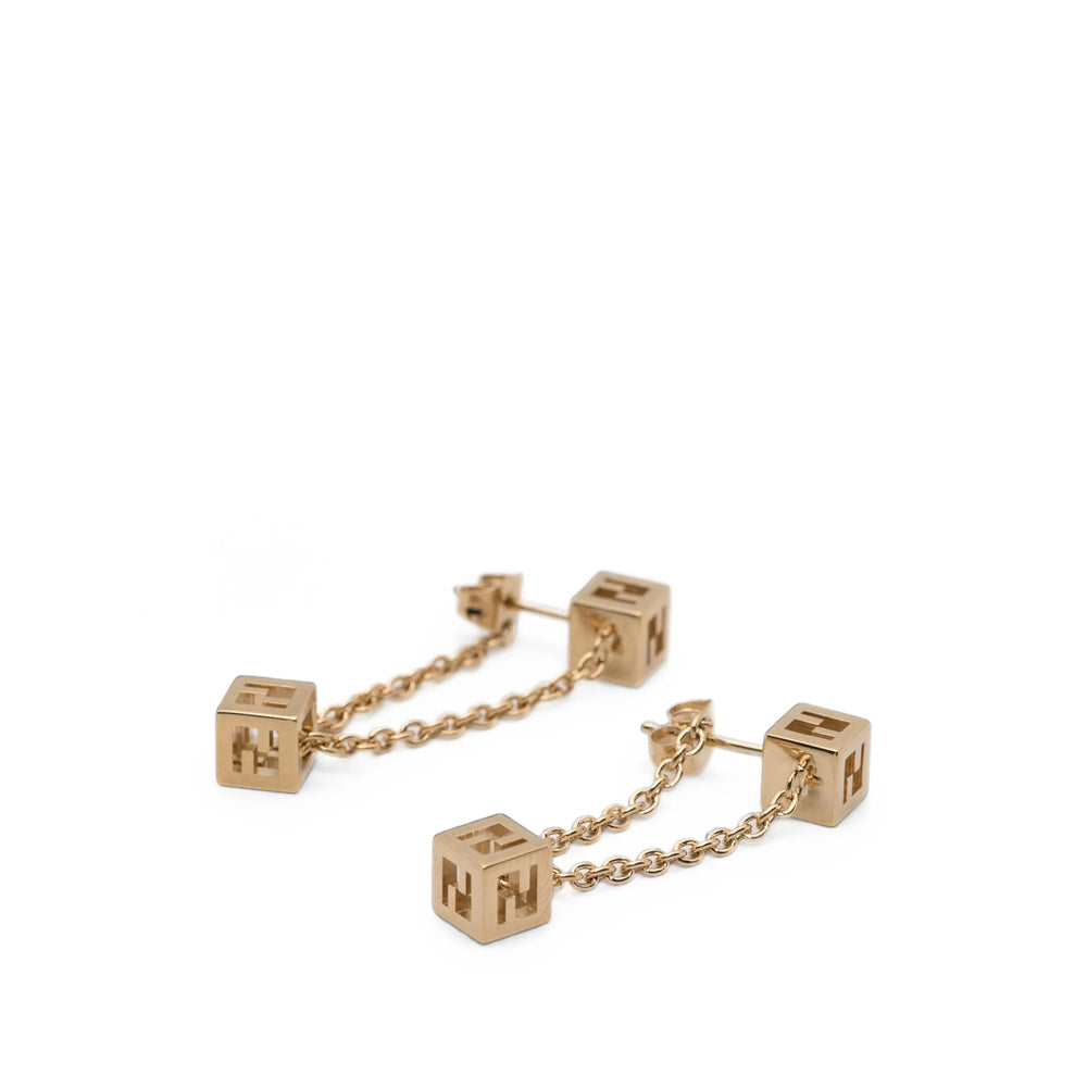 Fendi Gold Earrings Women FENDI