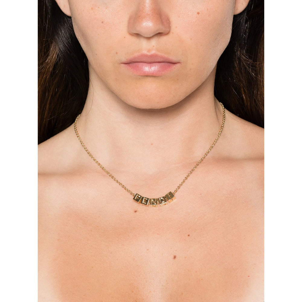 Fendi Gold Necklaces Women FENDI