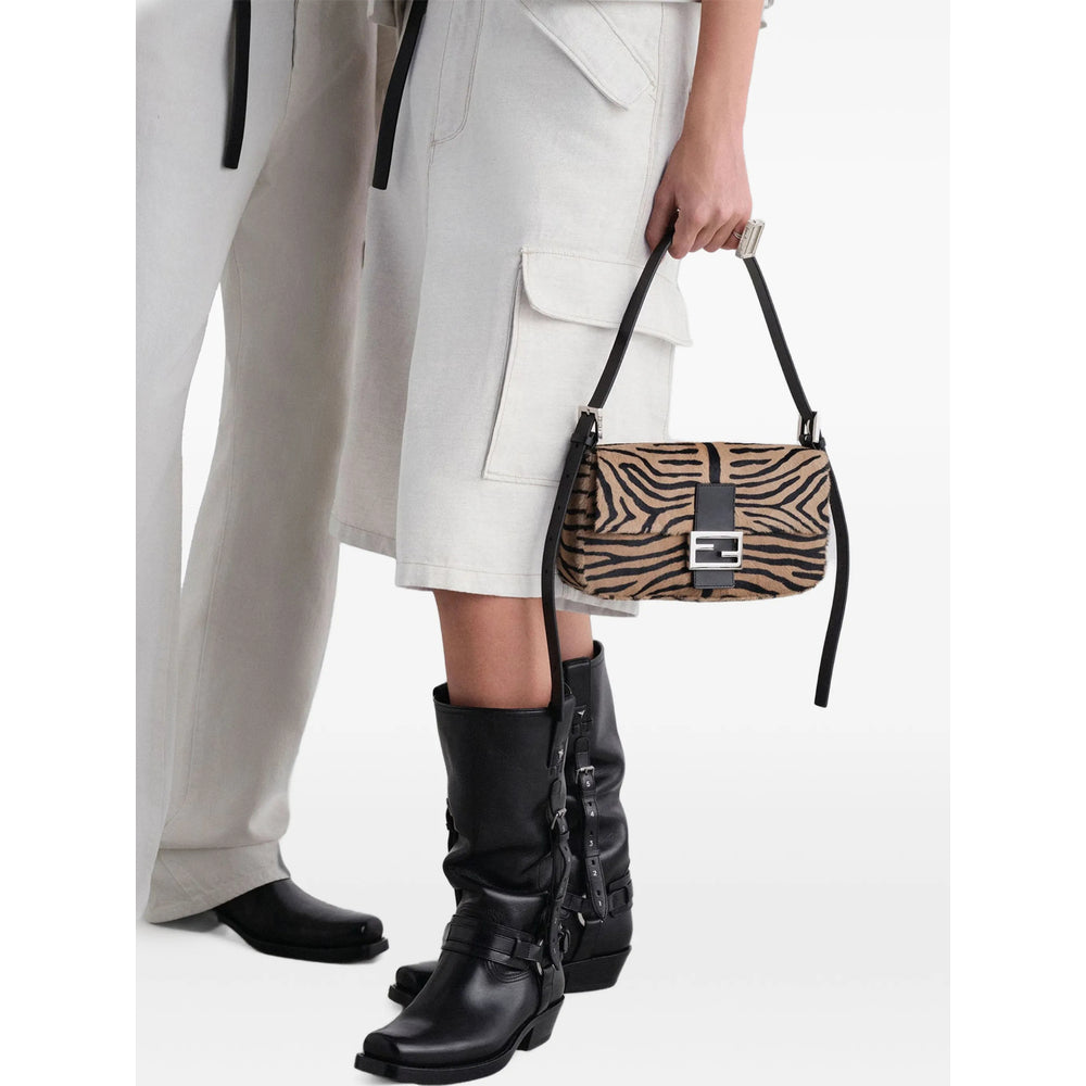 Fendi Neutrals Shoulder Bags Women FENDI