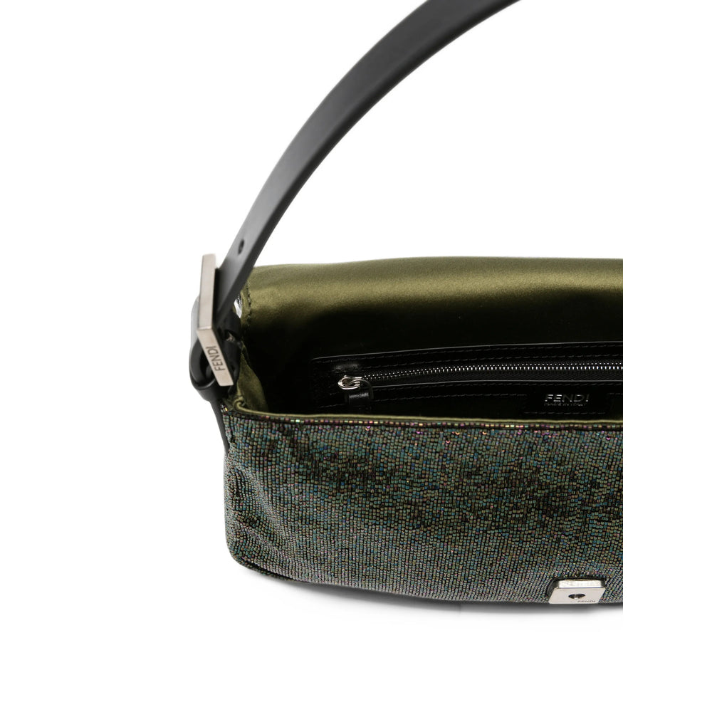 Fendi Green Shoulder Bags Women FENDI
