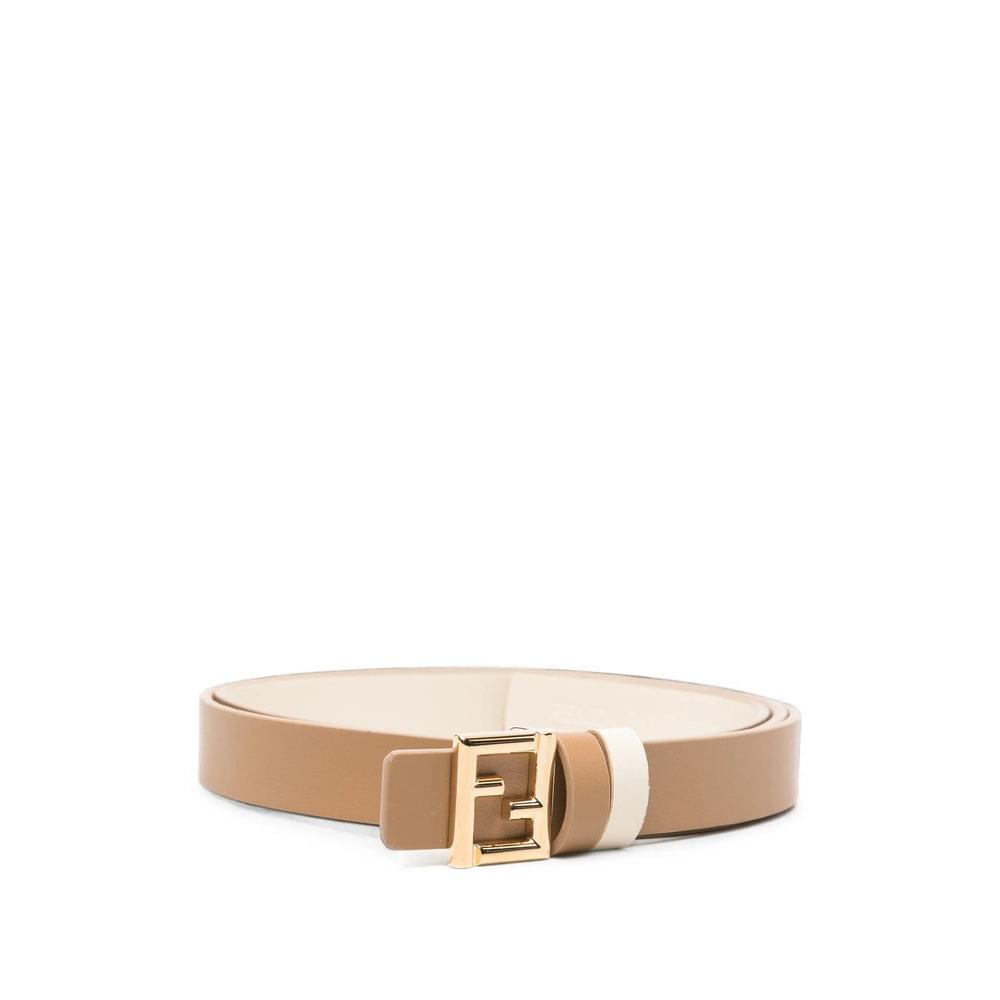 Fendi Neutrals Belts Women FENDI
