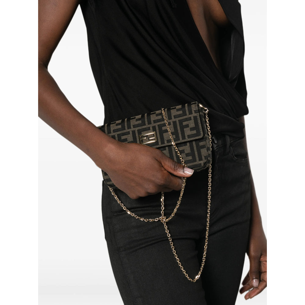 Fendi Brown Tote Bags Women FENDI