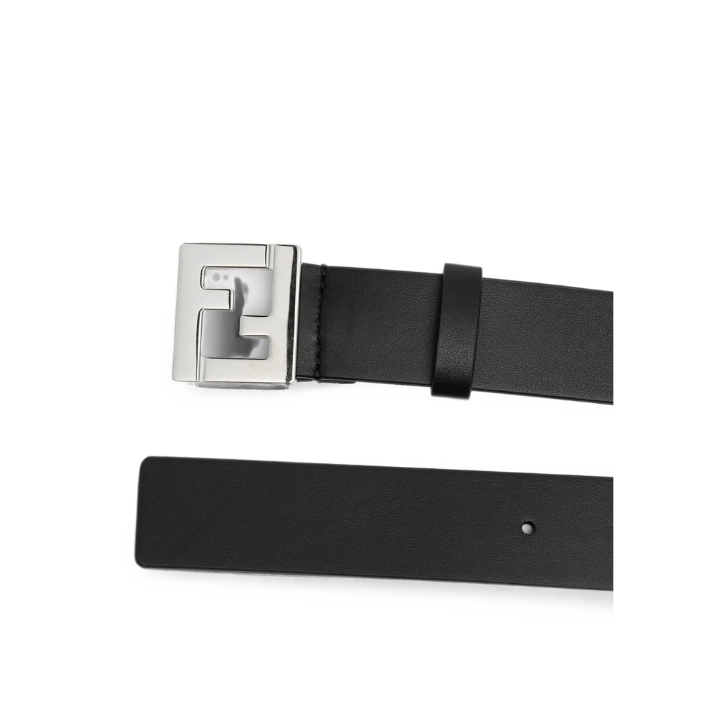 Fendi Black Belts Men FENDI