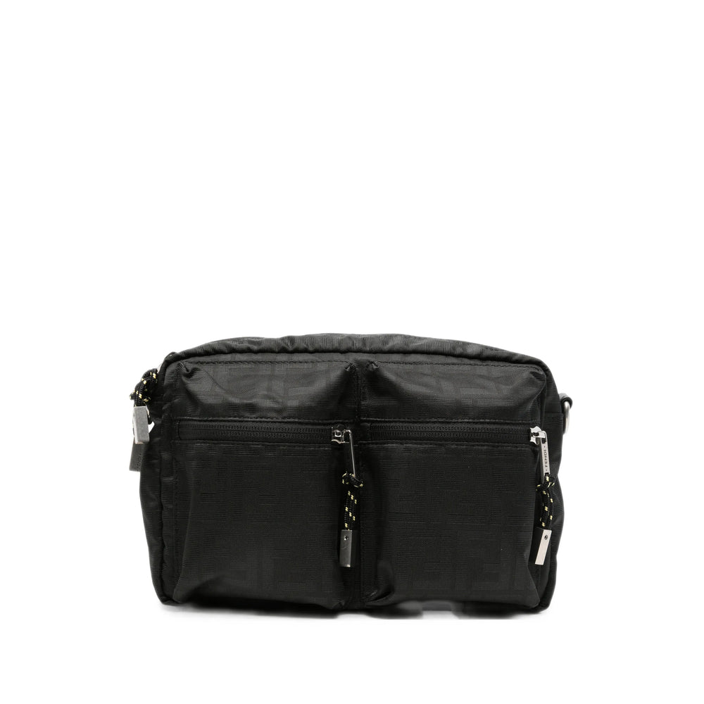 Fendi Black Shoulder Bags Men FENDI