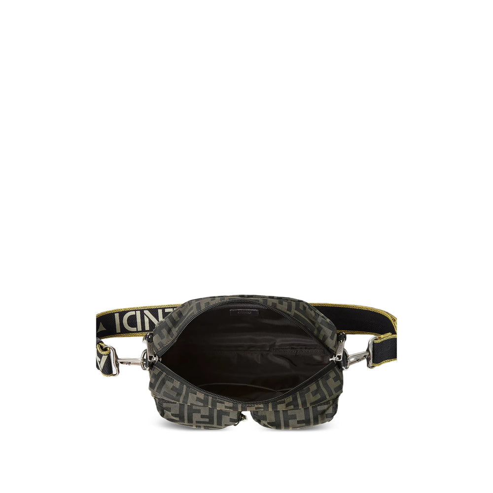 Fendi Brown Shoulder Bags Men FENDI